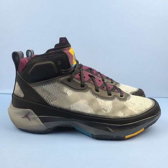 Air Jordan 37 XXXVII Mens Size 14 Bordeaux Basketball Shoes DD6958-001 - Picture 4 of 12